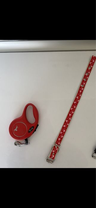 Нашийник чорний та червоний, ціна за 1