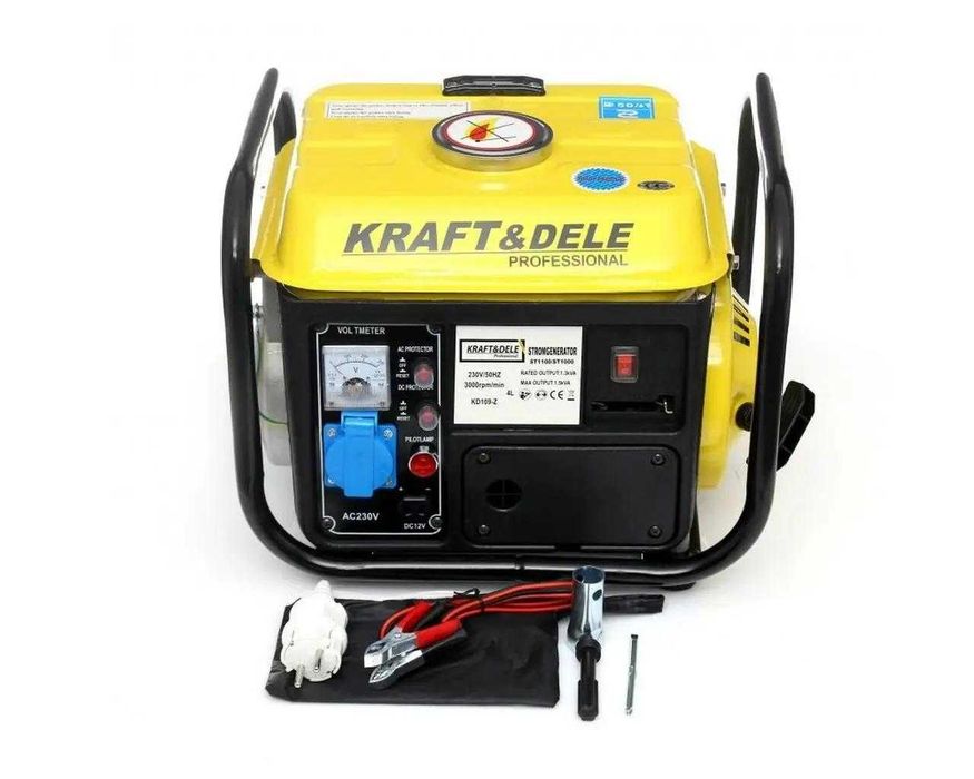 Генератор Бензиновий Kraft&Dele Professional KD109Z 1200W