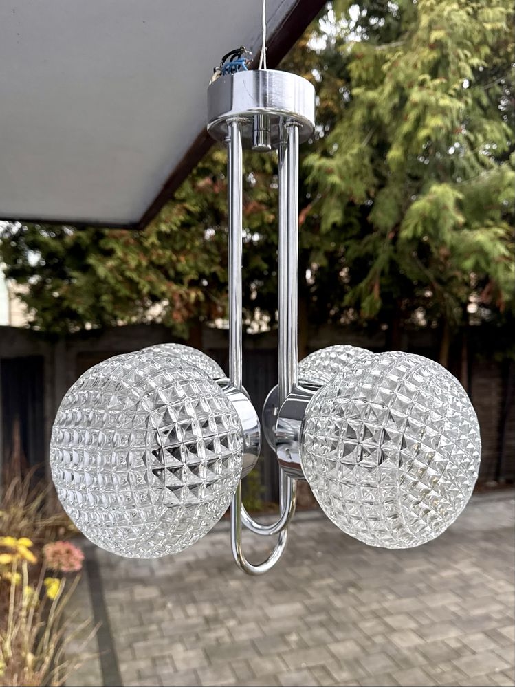 Lampa wiszaca. Czechoslowacja.Vintage