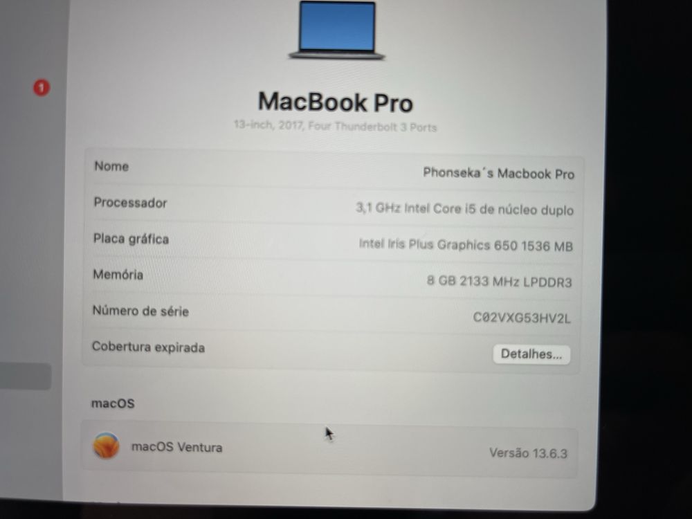 MacBook Pro 13”