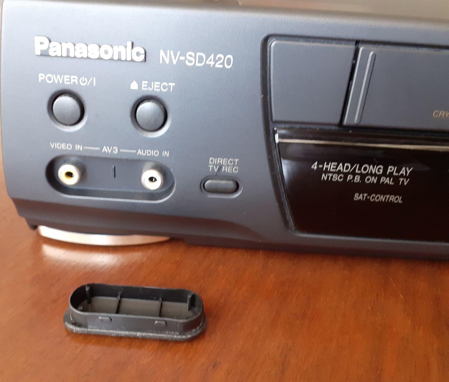 Vídeo Panasonic leitor gravador VHS NOVO