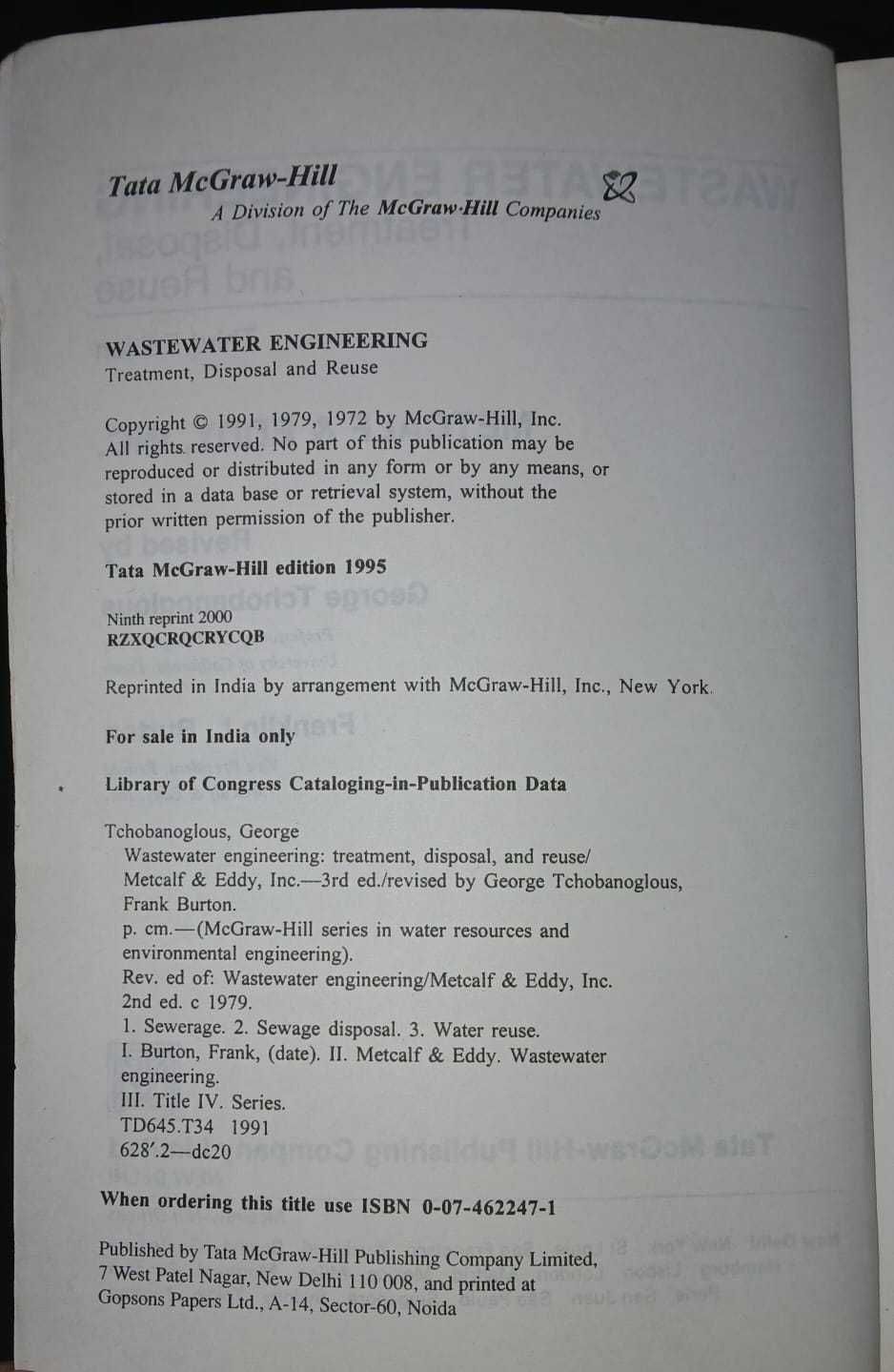 Livro Técnico em inglês