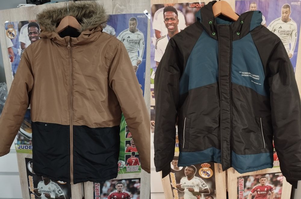 Kurtka zimowa chłopięca , ocieplana parka