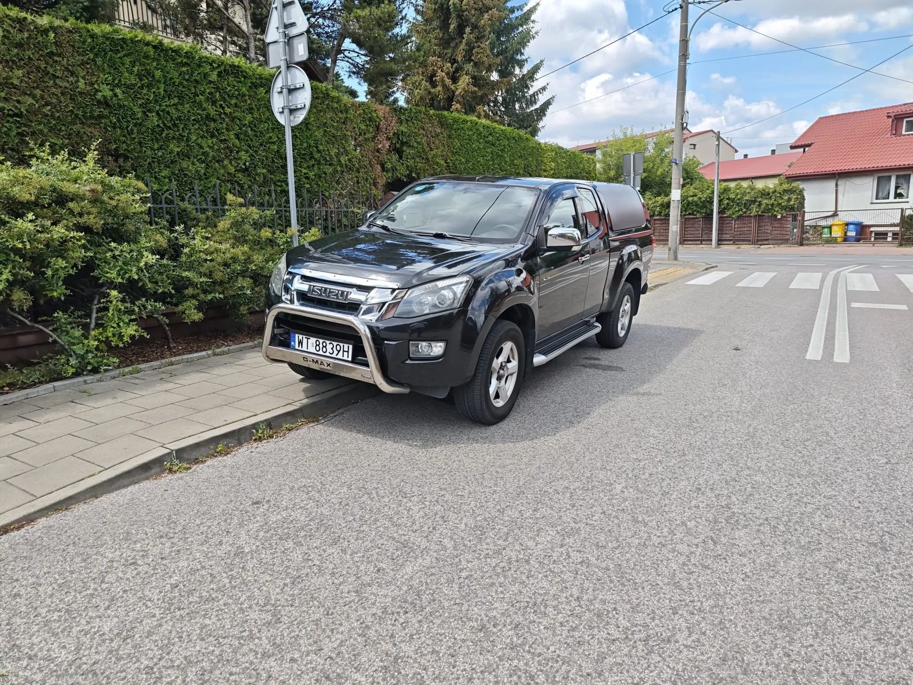 Isuzu D-Max Bezwypadkowy, Hak 3500 kg, Pneumatyka, 4x4