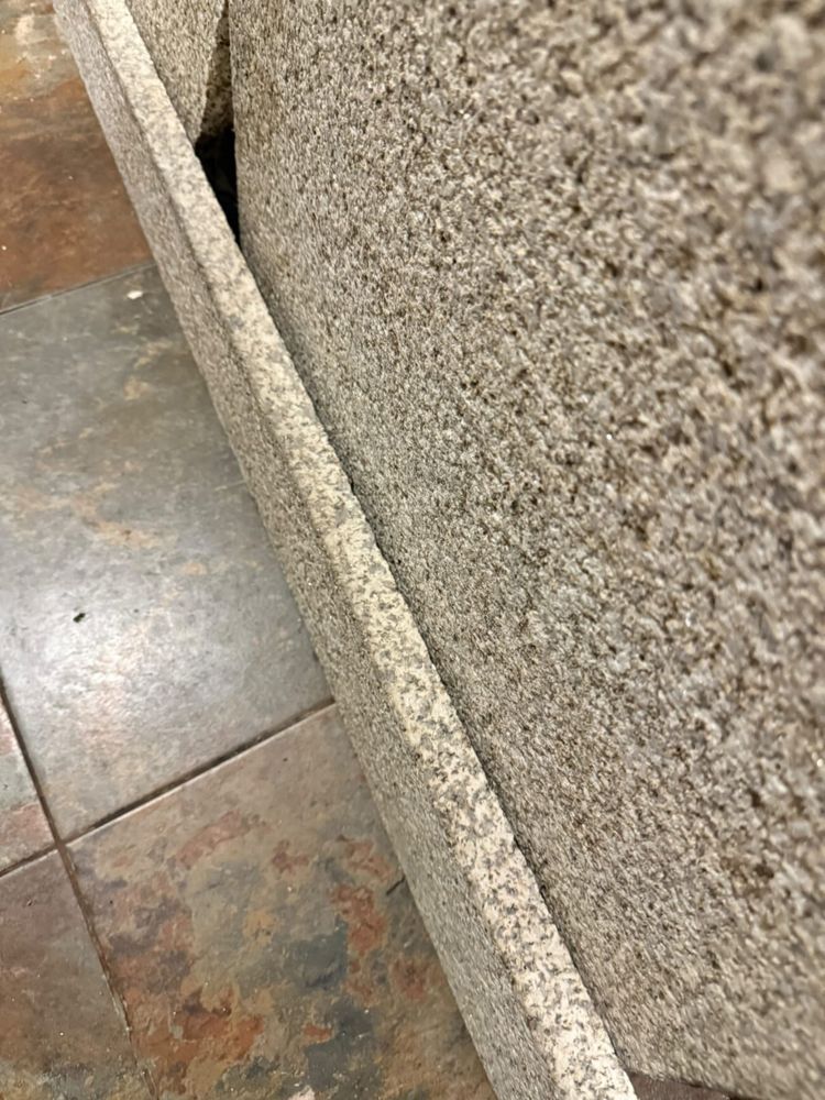 Pedra granito partida