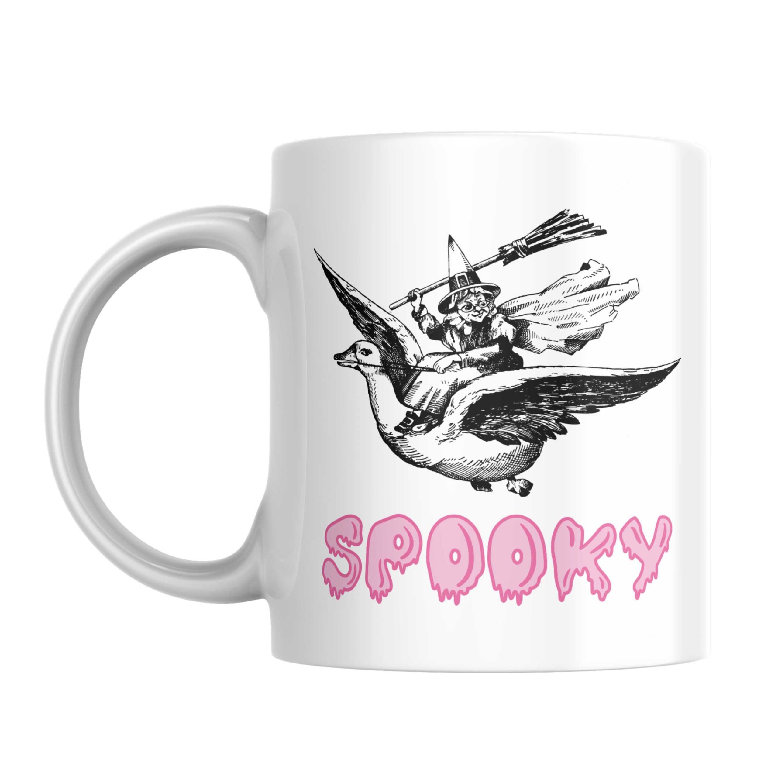 Kubek Halloween prezent jesień spooky wiedźma