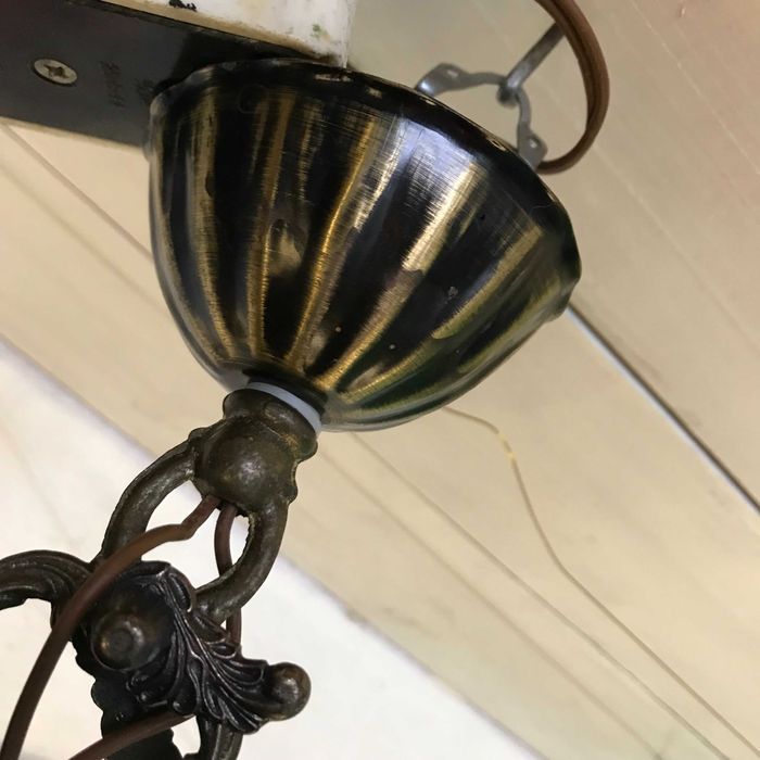 Люстра "Рэтро" изготовлена в Югославии