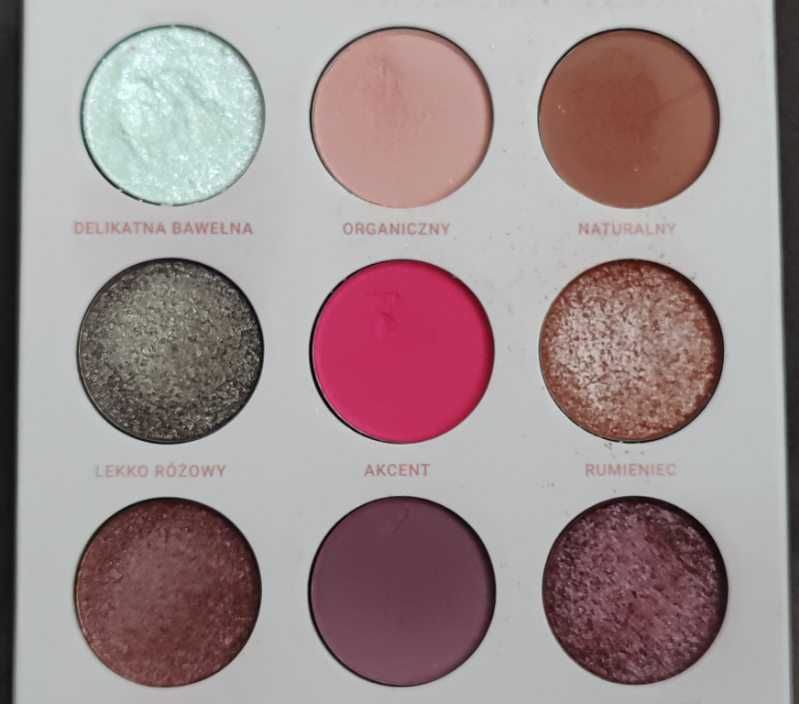 Paleta cieni Glam Shop Naturalnie Różowa