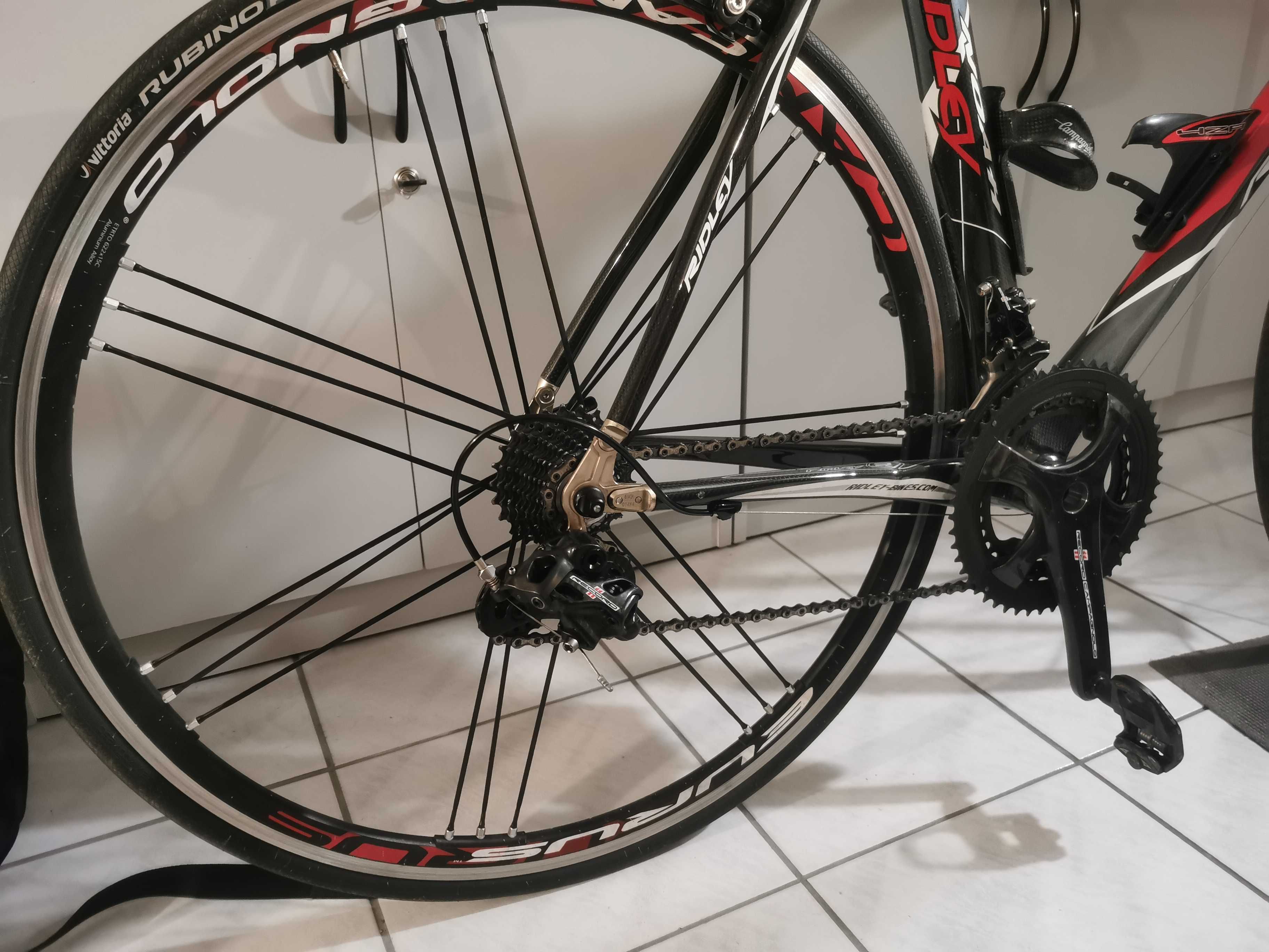 Rower szosowy kolarka Ridley Noah carbon 2012 Campagnolo Eurus Record