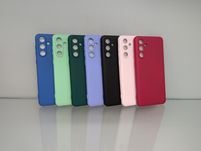 Samsung Galaxy M55 Противоударный чехол софт тач микрофибра