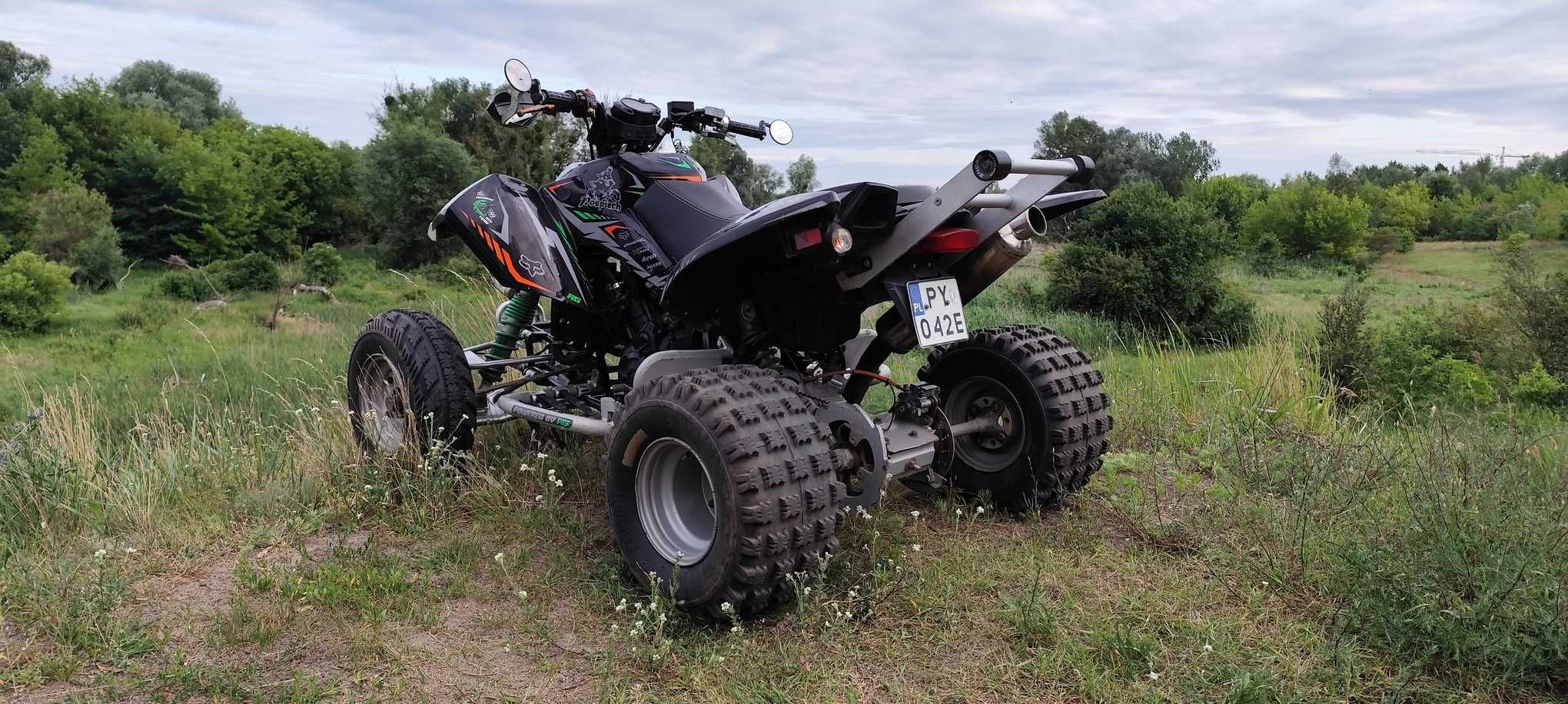 Quad Access Lucky Star Yamaha MT07 zarejestrowany ubezpieczony