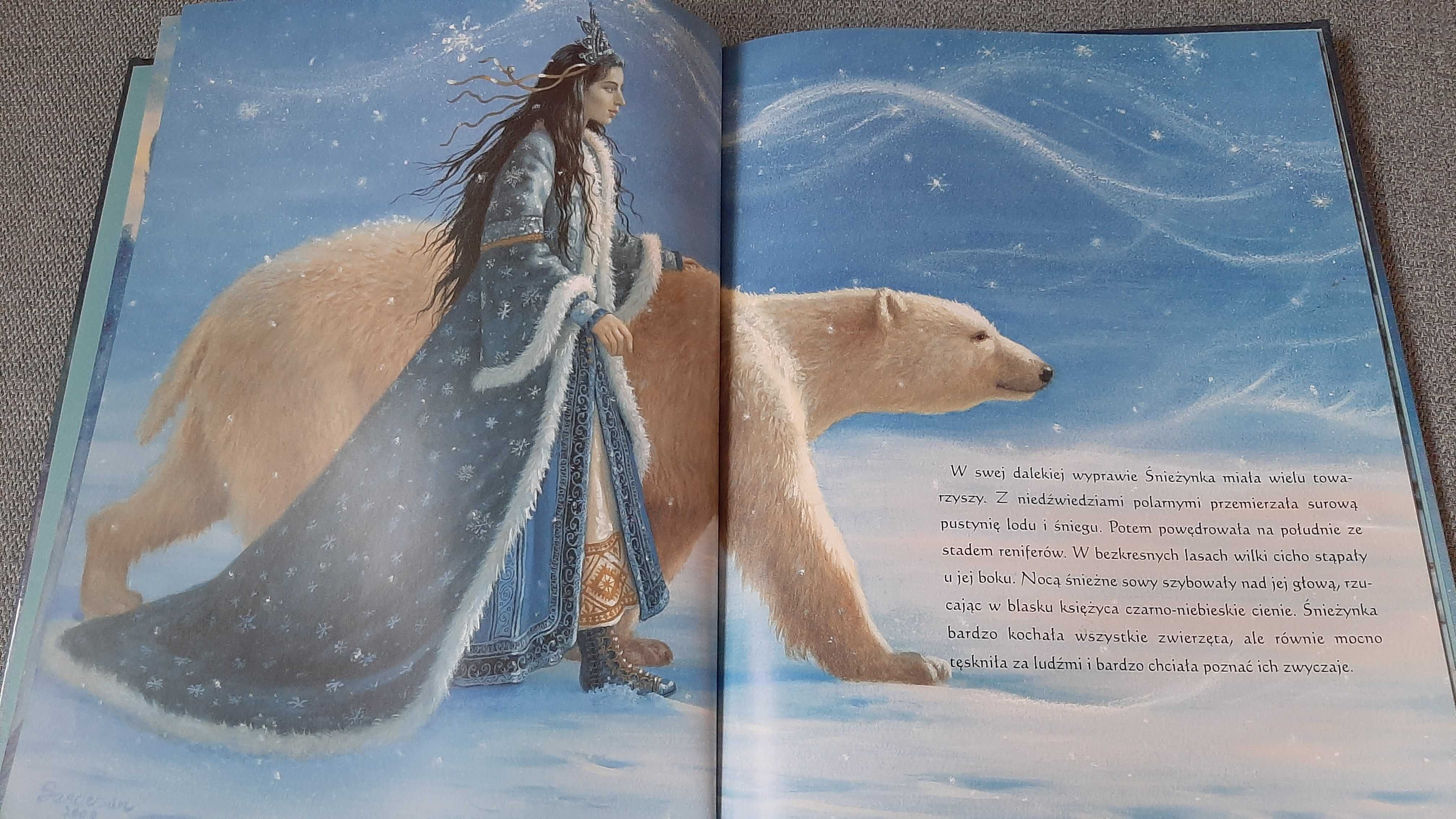 Ruth Sanderson Śnieżynka Wyd. JEDNOŚĆ rosyjski balet Śnieguroczka