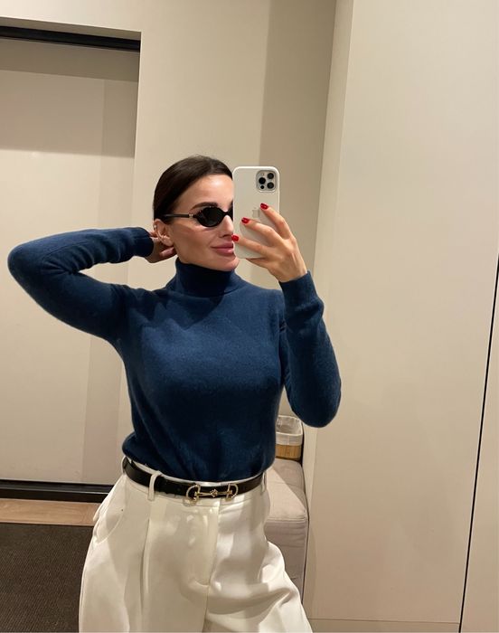 100 % кашемір брендовий гольф Xs/S