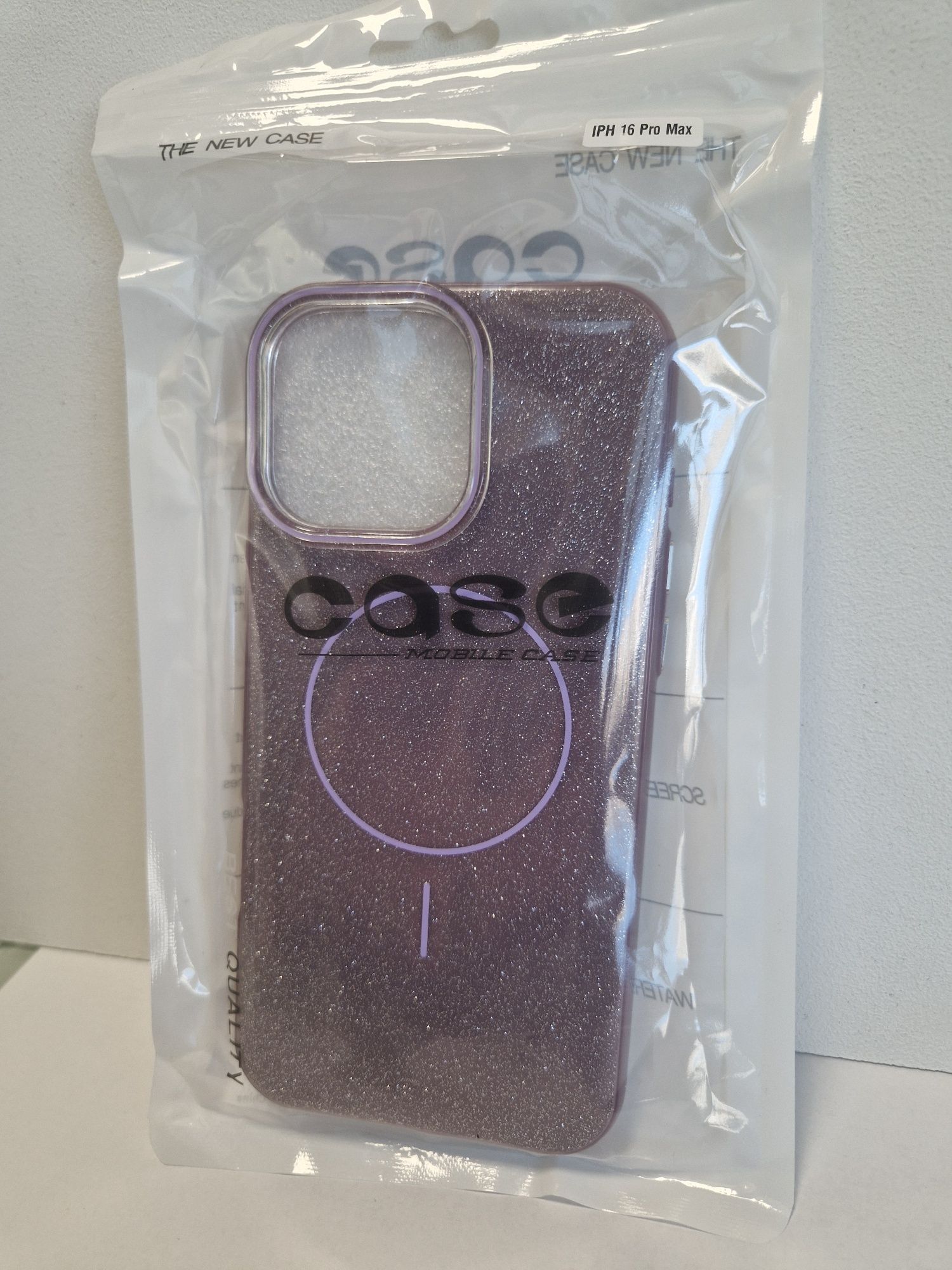Magsafe Slim Shiny do Iphone 16 Pro Max fioletowy
