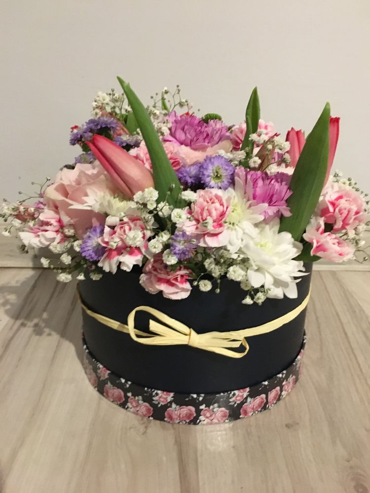 Flower Box, kwiaty, prezent na różne okazje