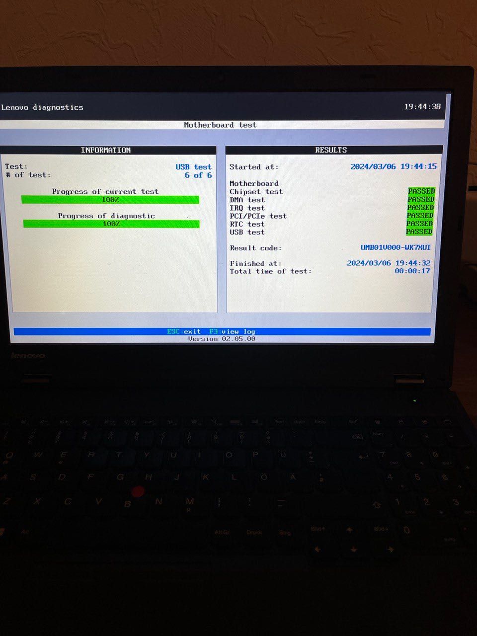 Lenovo ThinkPad T540p i5-4300M 2.6GHz