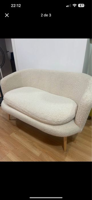 Sofa pelo de cerneiro