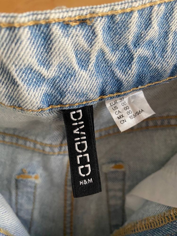 Жіночі джинси Divided H&M | Світло-блакитні | Розмір EUR 30