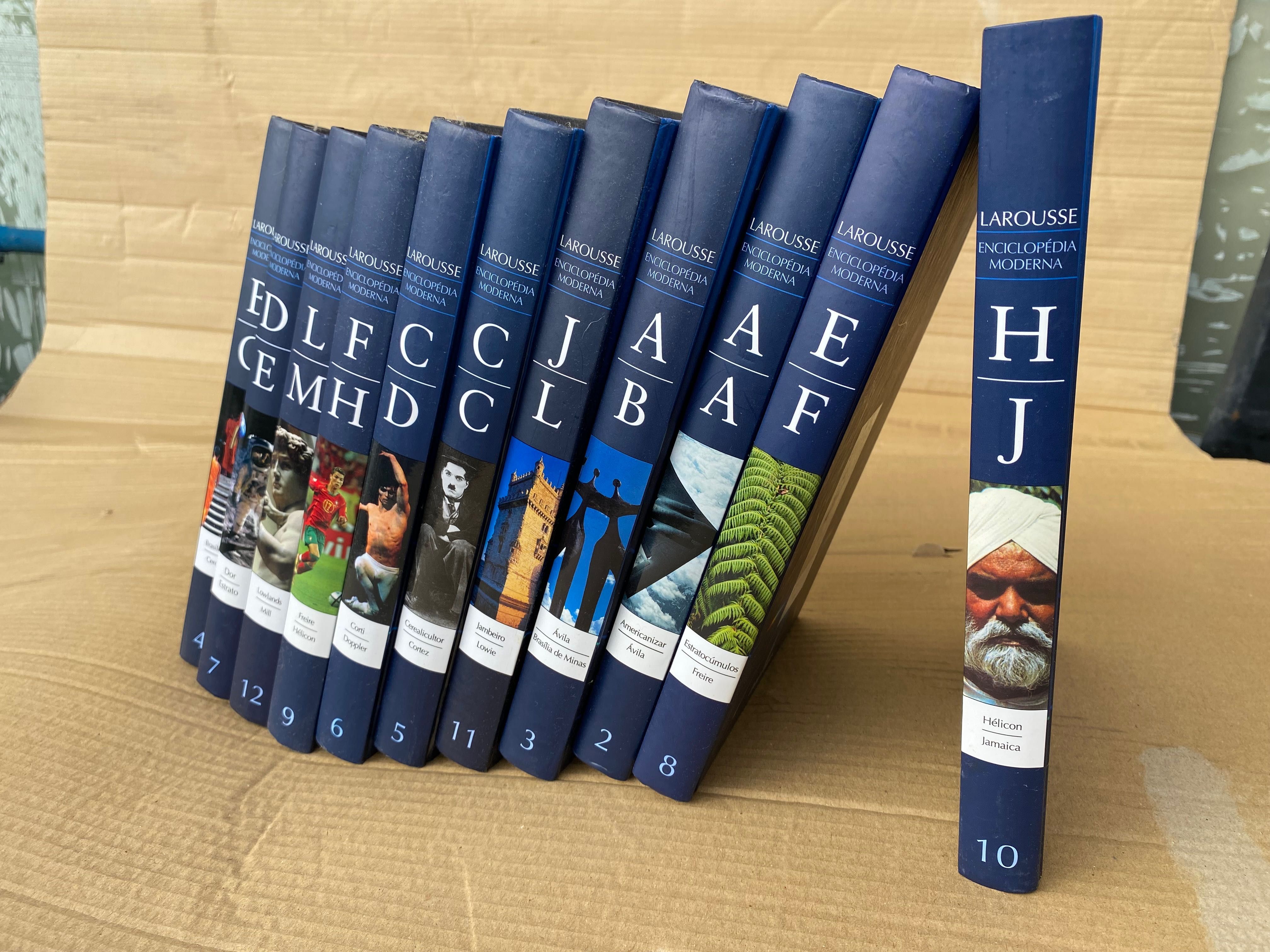 Enciclopédia moderna Larousse - 11 livros