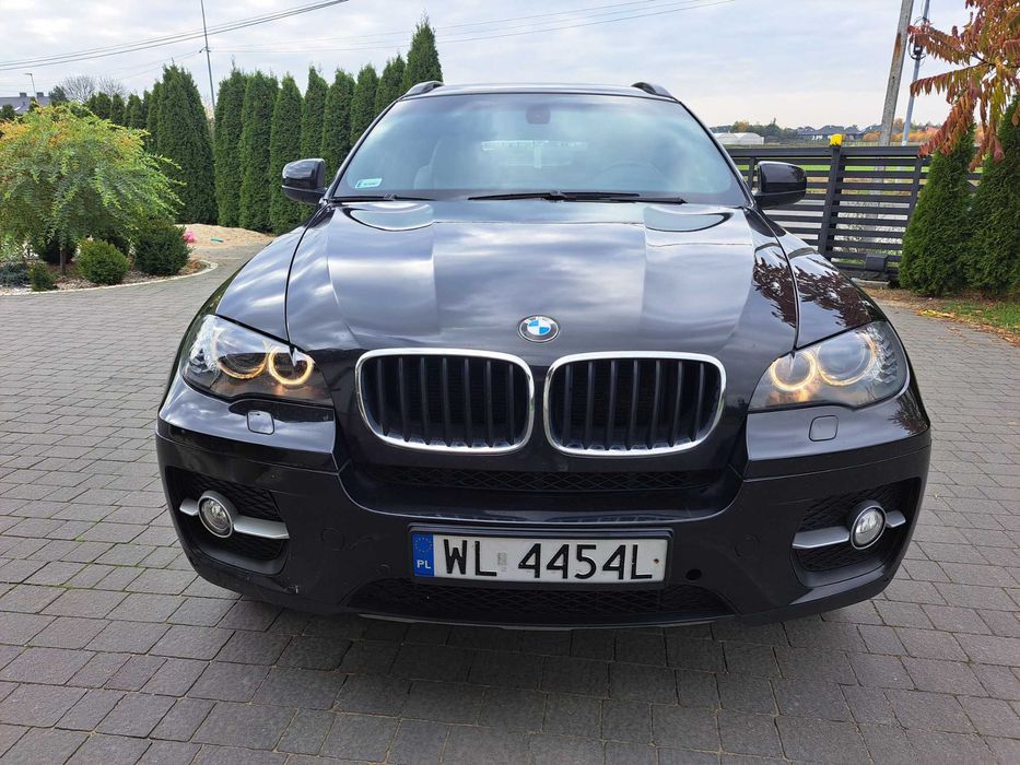 BMW-X6 3.0. Skóra jasna. Garażowane. Zadbane