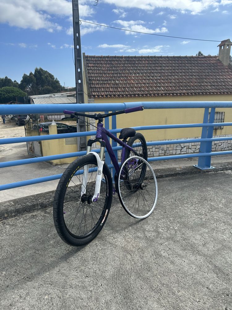 Bike para grau roxa