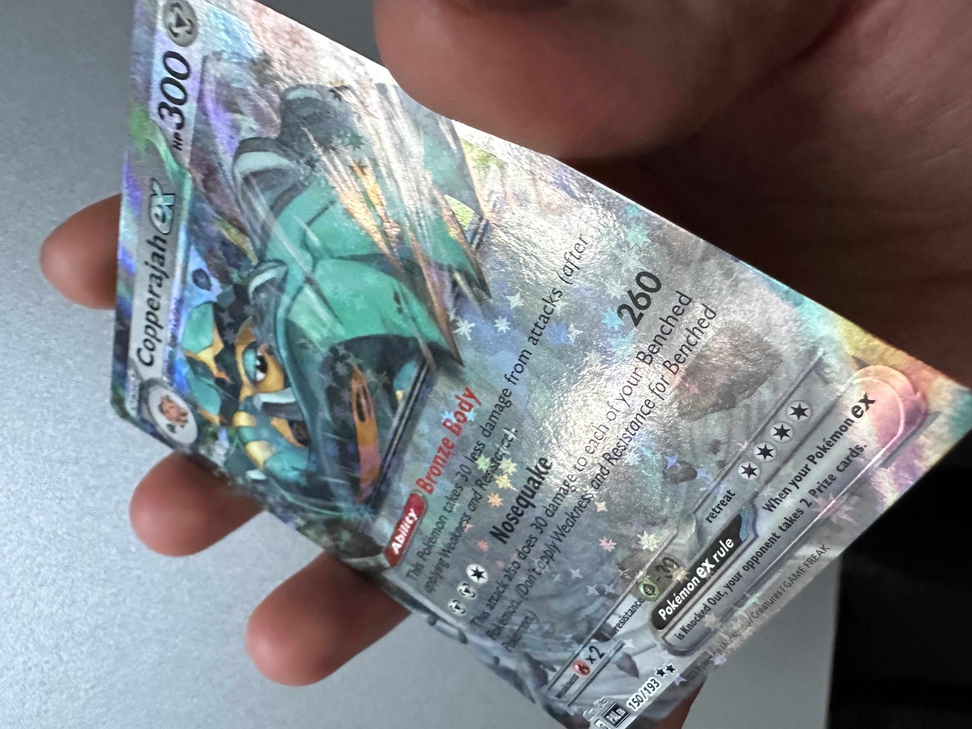 Karta Pokemon Scarlet & Violet Paldea Evolved - Copperajah ex