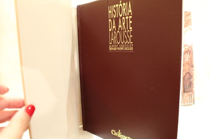 História da Arte Larousse em 3 Volumes de Albert Châtelet e Bernard