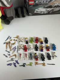 Zestaw figurek Lego Ninjago 20 szt i bronie