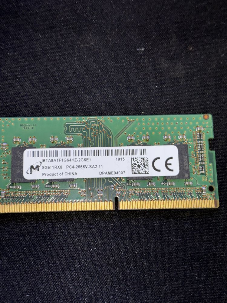 Memórias RAM Computador Portátil
