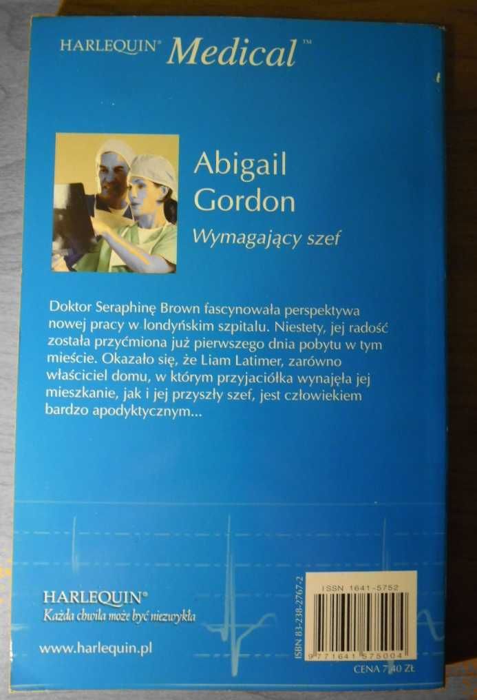 Abigail Gordon – Wymagający szef (Harlequin Medical)