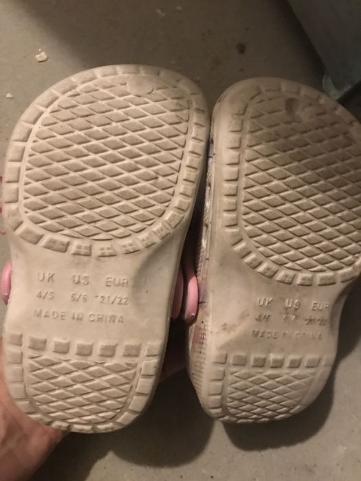 Buciki typu crocs 21/22