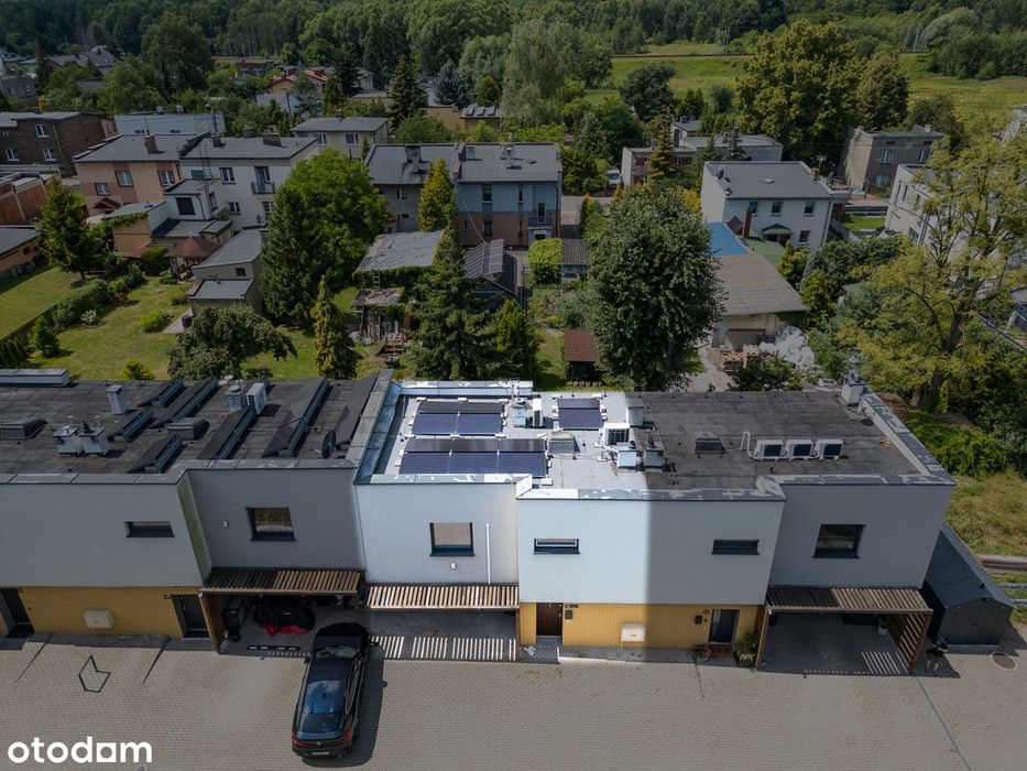 Segment środkowy z własnym ogródkiem