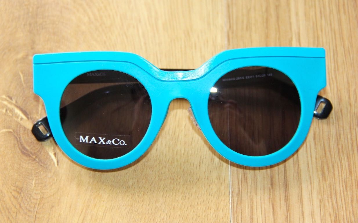 srebrne okulary przeciwsłoneczne max & co. dior kors ray ban  muchy