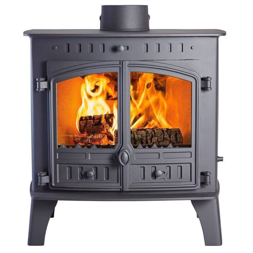 Lereira Lenha Herald 80B Wood-Burning Stove with Boiler Unit