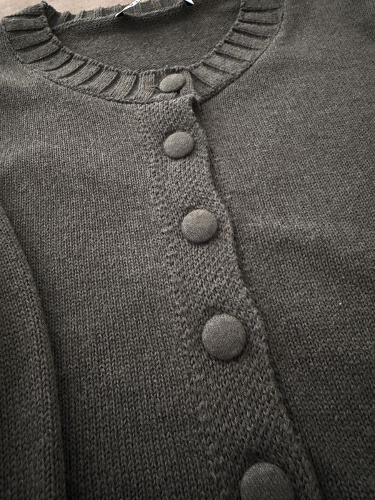 Светр Zara s. Темно-зелений