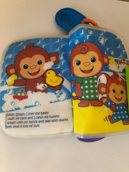 książeczka do kąpieli dźwięk splash&sing vtech