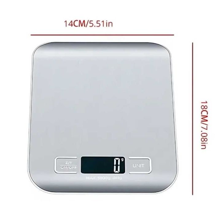 Balança Digital de Aço Inoxidável