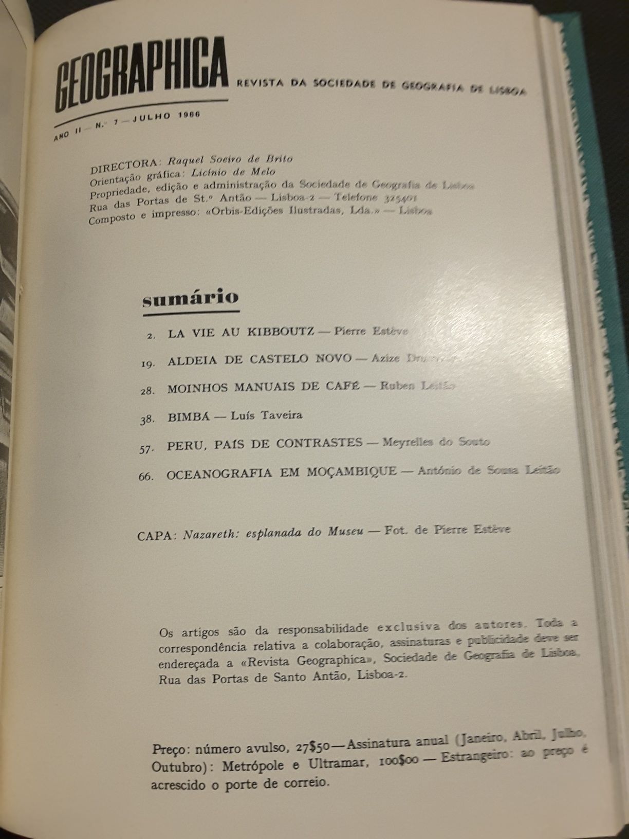 Geographica 1966 (Moçambique-Angola-Castelo Novo-Serpa Pinto-Almeirim)