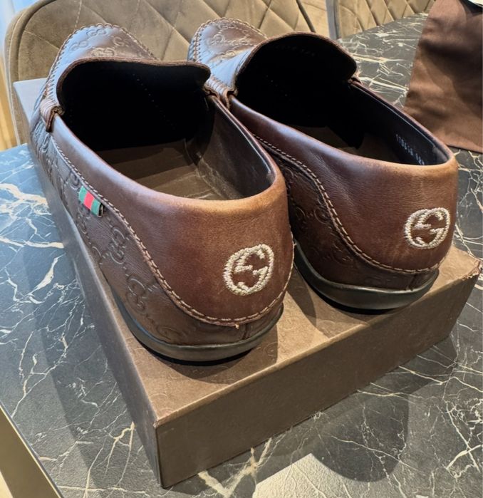 Чоловічі туфлі лофери оригінал Gucci