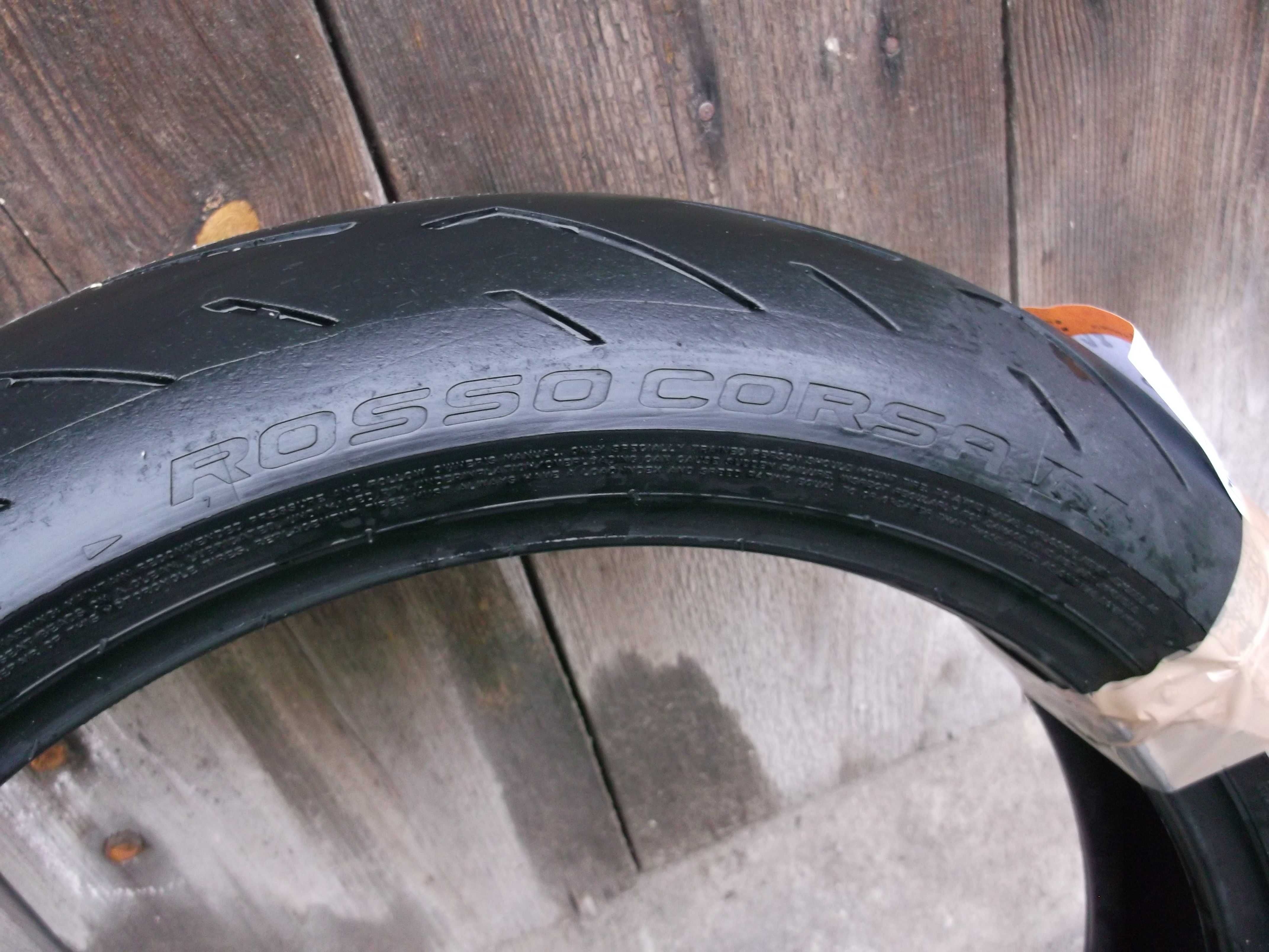 120/70 zr17 Pirelli Diablo Rosso Corsa 2 DOT 0418 opona przód