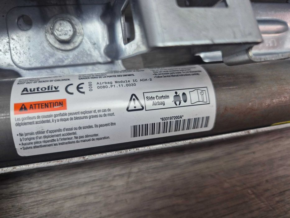 HONDA ODYSSEY prawa boczna kurtyna dachowa poduszka powietrznapasażera