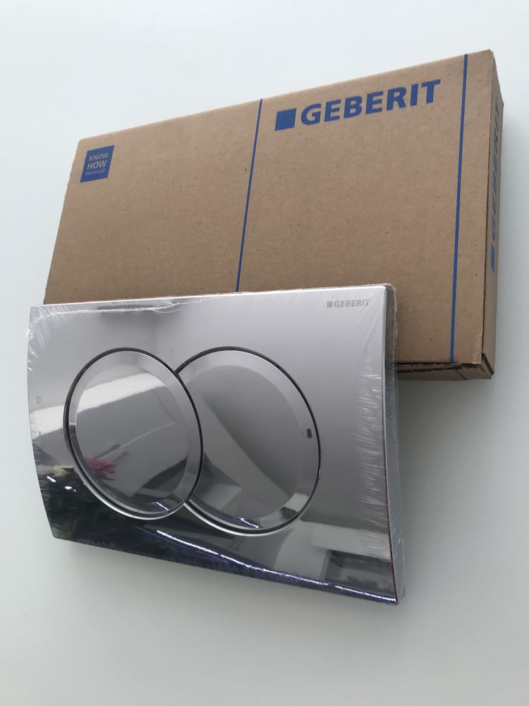 Geberit Duofix iнсталяція для підвісного унітазу з хромованою кнопкою
