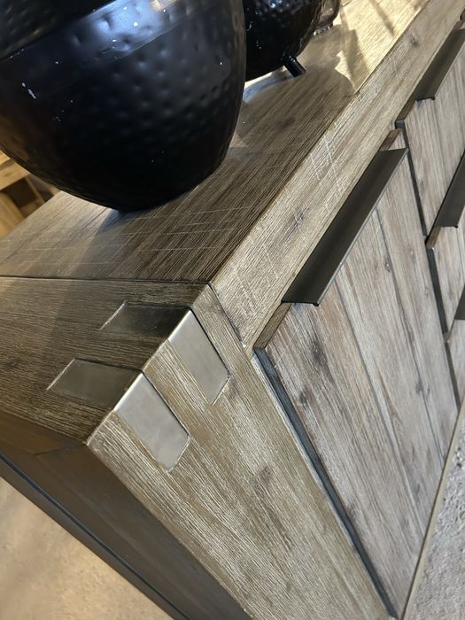 Komoda drewniana akacja nowoczesna LOFT