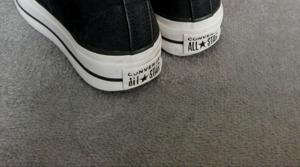 Converse all Star czarne wysokie oryginalne buty trampki rozm 38