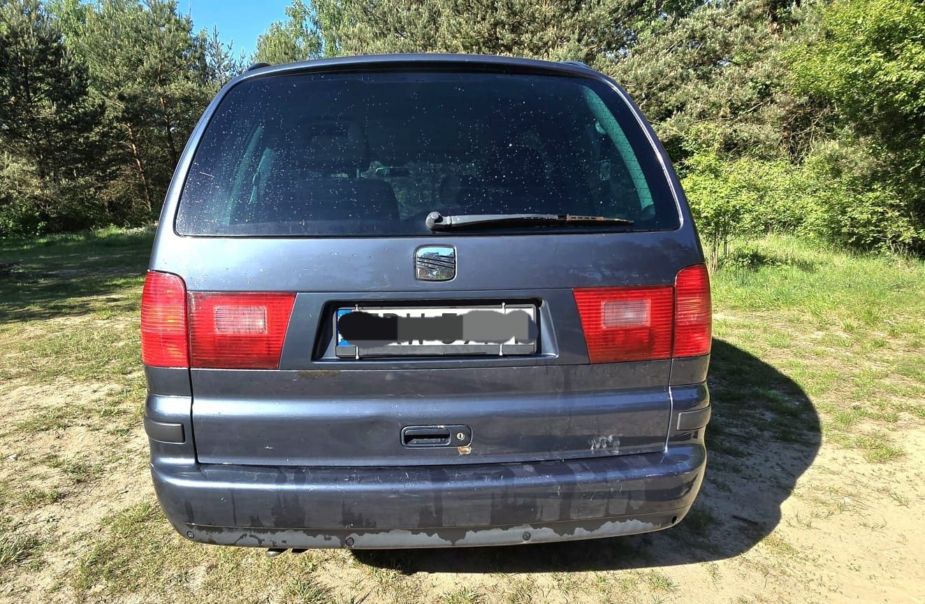 Piękny Seat Alhambra 1,8 turbo nowy gaz 7 osób  MEGA OKAZJA