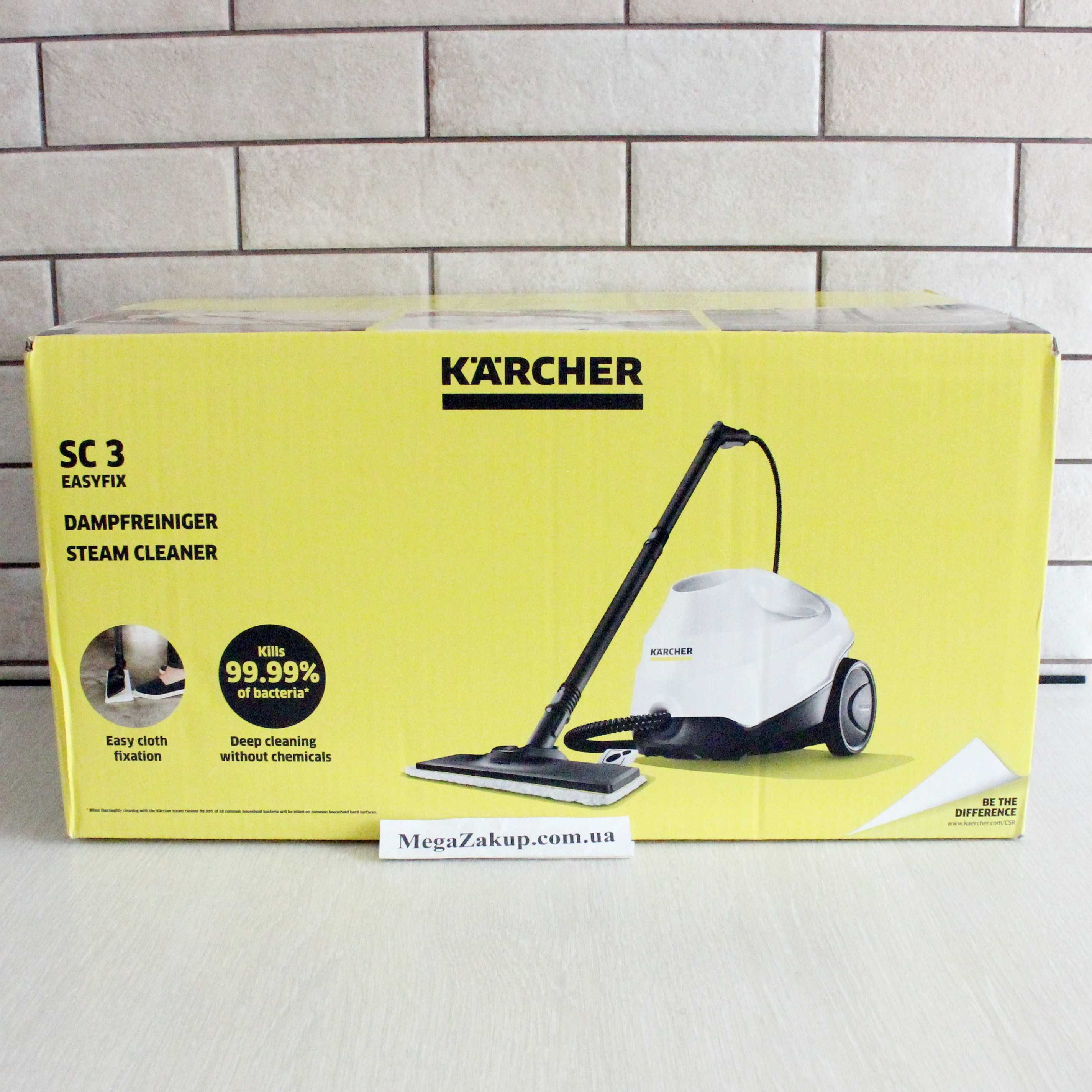 Пароочисник Karcher SC3 EasyFix New Model 2024! Новий! Made in Germany