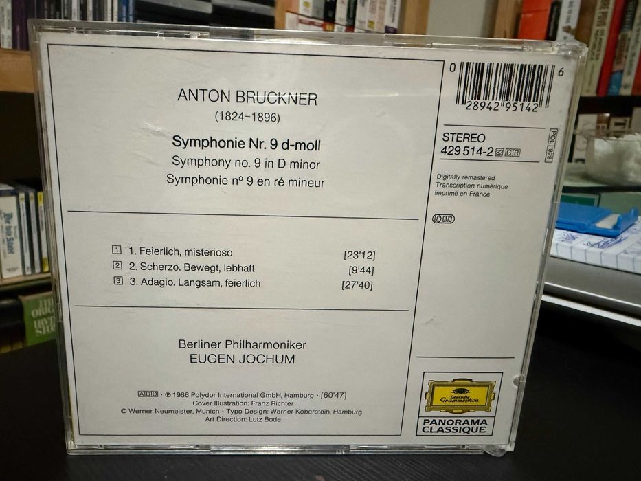 Bruckner – Symphonie No. 9 – Berliner Philharmoniker, Eugen Jochum