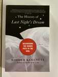 The history of last night’s dream Rodger Kamenetz livro