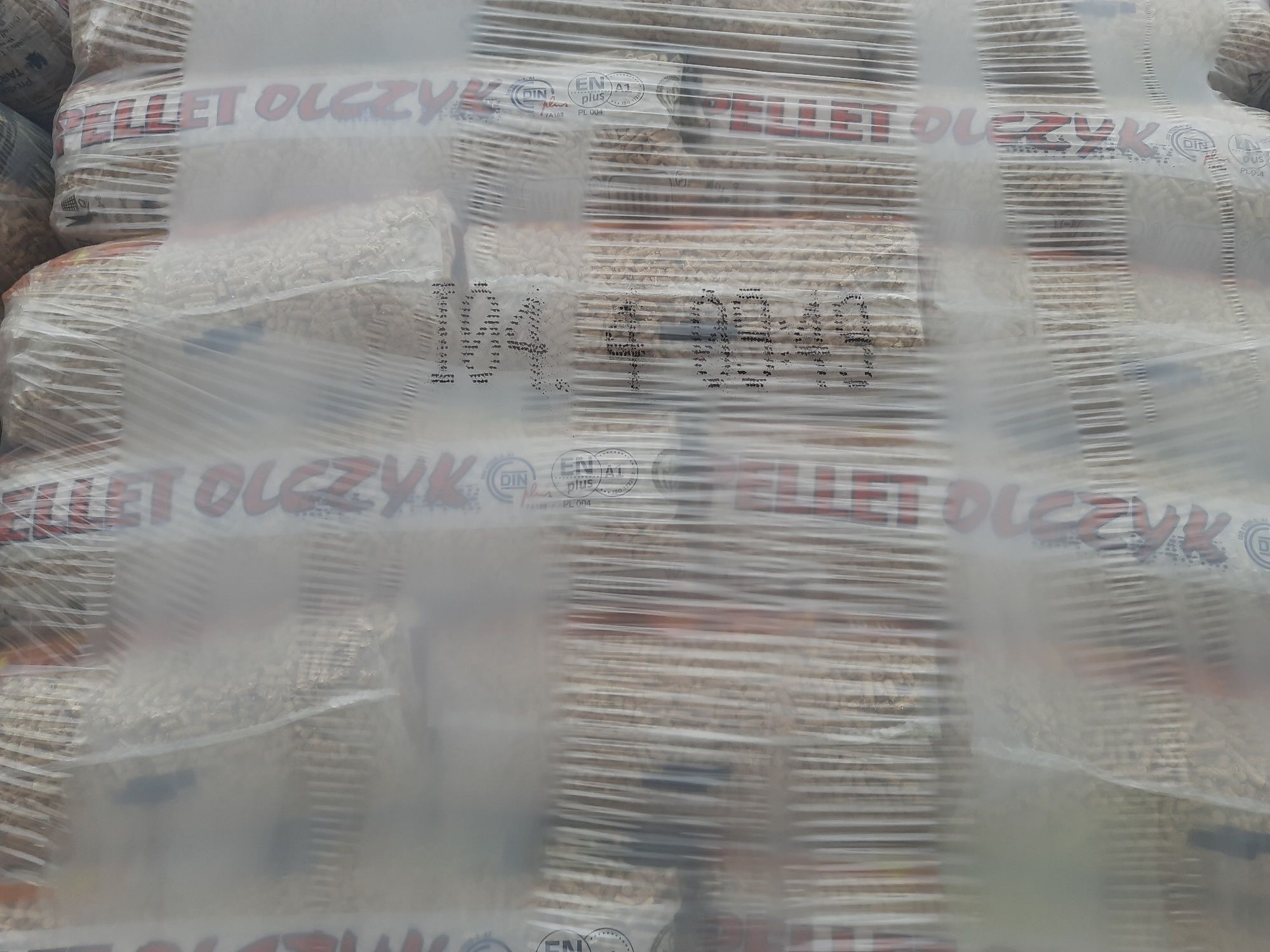 Pellet Olczyk Olkusz 18,57zł worek możliwość transportu/wniesienia