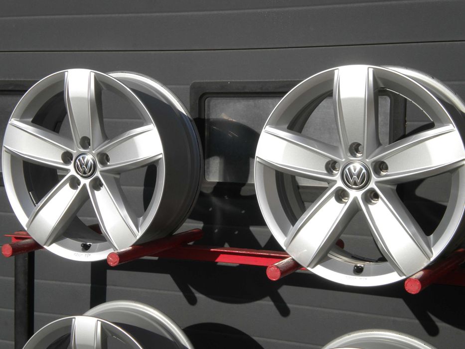 Felgi aluminiowe 17 5x112 OE Vw Tiguan 2 Passat B8 T-Roc Skoda Kodiaq